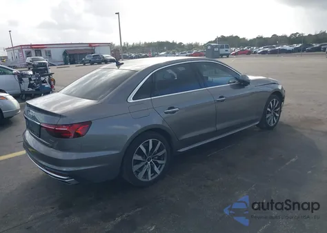 2022 Audi A4 Premium 40 Tfsi Quattro S Tronic z USA, uszkodzony, nr VIN WAUABAF41NN004810